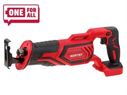Аккум. сабельная пила WORTEX CSR 1118 E в кор. ALL1 SOLO 18В, дер. 115 мм ЦВ-0471471250