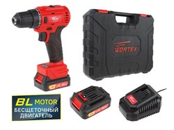 Аккум. дрель-шуруповерт WORTEX BD 1220-1 DLi в чем. БЕСЩЕТ, 12 В, 40 Н*м, 2х1.5 А*ч, БЗП 10 мм ЦВ-0421682000