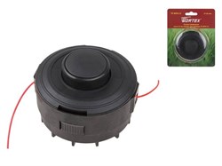Головка триммерная WORTEX ТН 3610-2 S леска ф 1.6 мм полуавт. ЦГ-0972545616