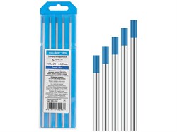 Электрод вольфрамовый синий WL-20, Ф 4,0 мм (набор 5 шт) SOLARIS ЦЕ-6609350632