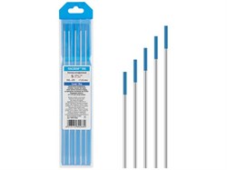 Электрод вольфрамовый синий WL-20, Ф 1,6 мм (набор 5 шт) SOLARIS ЦЕ-8092272240