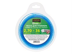 Леска ф 2.7 мм х 36 м бесшумная STARTUL GARDEN ЦБ-2841085200
