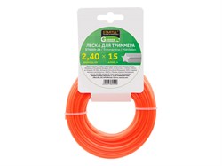 Леска ф 2.4 мм х 15 м "звездочка" STARTUL GARDEN ЦБ-1663992421