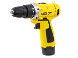 Аккум. дрель-шуруповерт MOLOT MBD 1213-1 Li в кор. ЦВ-0159786550