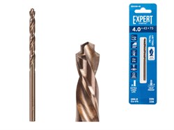 Сверло по металлу ц/х 4.0х43х75 мм HSS-Co EXPERT STARTUL ЦЗ-0042997500