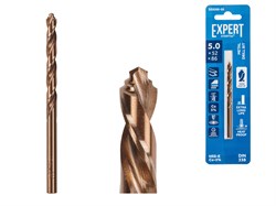 Сверло по металлу ц/х 5.0х52х86 мм HSS-Co EXPERT STARTUL ЦЗ-6787042944