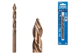 Сверло по металлу ц/х 9.0х81х125 мм HSS-Co EXPERT STARTUL ЦЗ-0049070276