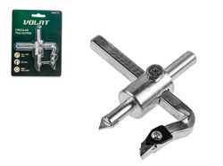 Сверло круговое по кафелю "балеринка" 40-130мм ВОЛАТ ЦЗ-5706464755