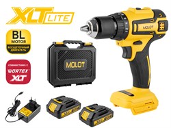 Аккум. дрель-шуруповерт MOLOT MBD 1820 Li в чем. ЦЗ-0330416852