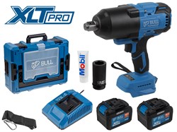 Аккум. ударный гайковерт BULL SC 1810 Xcase, XLTpro, БЕСЩЕТ., 18 В, 1500 Н*м, 3/4", 2х6 А*ч, з/у 6 А ЦЗ-3387269704