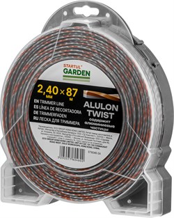 Леска ф 2.4 мм х 87 м витой квадрат сеч. ALULON TWIST STARTUL GARDEN ЦЗ-3879477952