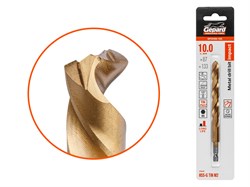 Сверло по металлу шестигр. 10.0х87х133 мм HSS-G TIN GEPARD ЦЗ-0250468344