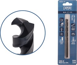 Сверло по металлу ц/х 6.0х57х93 мм HSS-Co Black EXPERT STARTUL ЦЗ-4613212604