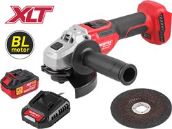 Аккум. углошлифмашина WORTEX CAG 1812-2 E в кор. XLT SET БЕСЩЕТ., 18 В, 125 мм, 3000-8500 об/мин ЦЗ-1690459848