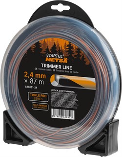 Леска ф 2.4 мм х 87 м витой круг сеч. TRIPLE PRO STARTUL METSA ЦЗ-2260524000