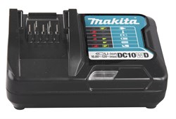 Зарядное устройство DC10WD (Li-Ion CXT, 10,8-12В) Makita 199398-1 Li-Ion • 12 В макс. • DC10WD 199398-1