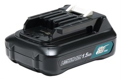 Аккумулятор BL1016 (CXT 12В, 1,5Ач), картон, 1 шт. Makita 197393-5 Li-Ion • 12 В макс. • 1,5 А·ч • BL1016 197393-5