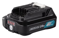 Аккумулятор BL1021B (CXT 12В, 2Ач, индикатор заряда), картон, 1 шт. Makita 197396-9 Li-Ion • 12 В макс. • 2,0 А·ч • BL1021B 197396-9