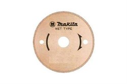 Алмазный диск сплошной по стеклу 85x15x0,9x4 мм (мокрый рез) Makita A-01323 A-01323