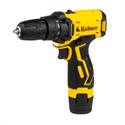Дрель-шуруповёрт 12V, 29Нм, 10 мм Kolner KСD 12/2LС (2х1.5Ач, ЗУ, кейс) 8020100584