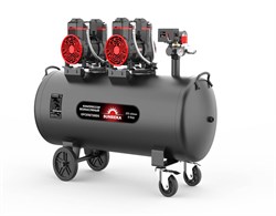Поршневой безмасляный тихий компрессор SUNREKA GFC510/120DS 20438