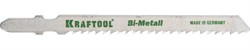 KRAFTOOL T127DF, EU-хвост., по мягкому металлу Bi-Met, шаг 3 мм, 75 мм, 2 шт, полотна для лобзика (159556-3) 159556-3