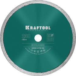 KRAFTOOL KERAMO 230 мм (22.2 мм, 10х2.8 мм), алмазный диск (36684-230), шт 36684-230