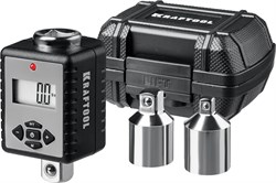 KRAFTOOL GRAND, 1/2″, 40 - 200 Н·м, динамометрический адаптер с переходниками (64044-200) 64044-200