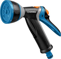 GRINDA PROLine BM-8, 8 режимов, курок сзади, пистолет поливочный металлический с TPR, шт 8-427339_z02