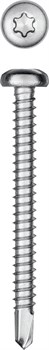 KRAFTOOL DS-P, 50 х 4.8 мм, А2, сверло, полукруглая головка, ТХ25, 150 шт, саморез нержавеющий (300931-48-050) 300931-48-050