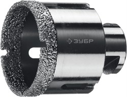 ЗУБР АВК, d 50 мм, (М14, 15 мм кромка), вакуумная алмазная коронка, Профессионал (29865-50) 29865-50