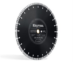 KRAFTOOL BETON 450 мм (25.4/20 мм, 12х3.8 мм), алмазный диск (36686-450) 36686-450_z01