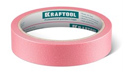 KRAFTOOL #200 Delicate 25 мм х 30 м, для деликатных и недавно окрашенных поверхностей, малярная лента (12102-25) 12102-25