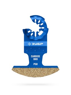 ЗУБР CARBIDE ВК8 Р50, 70x2.2 мм полотно с твердосплавной крошкой: керамика, кирпич, пенобетон, StarQuick (15580-70-2.2) 15580-70-2.2