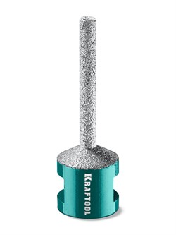 KRAFTOOL VS DIAMOND d 8 мм (М14, 50 мм), Вакуумная алмазная фреза пальчиковая с конусом (29811-08) 29811-08