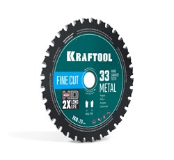 KRAFTOOL Metal Cut 160 х 20 мм, 33Т, диск пильный по металлу и стали (36954-160-20-33) 36954-160-20-33