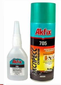 Набор для склевания Akfix 705 (В65гр+200мл) - фото 4678