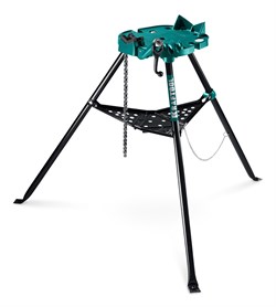 KRAFTOOL TRIBENCH, 1/8″-6″, цепные трубные тиски на треноге (32613-6) 32613-6