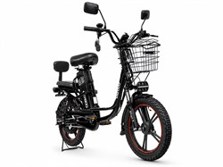 Электровелосипед Eltreco Khan 1 Черный-3132 026022-3132