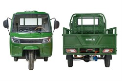 Грузовой электротрицикл Rutrike Фактор NEXT 2600 60V2000W Зеленый-3130 026016-3130