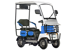 Электроскутер четырехколесный Rutrike Лич Синий-3270 026354-3270