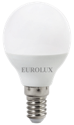 Лампа светодиодная EUROLUX LL-E-G45-7W-230-2,7K-E14 76/2/5