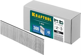 KRAFTOOL тип 18GA (47/300/F) 40 мм, 5000 шт, гвозди для нейлера (31785-40) 31785-40