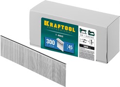 KRAFTOOL тип 18GA (47/300/F) 45 мм, 5000 шт, гвозди для нейлера (31785-45) 31785-45