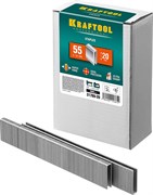 KRAFTOOL тип 18GA (55/90/C) 20 мм, 5000 шт, скобы для степлера (31789-20) 31789-20