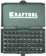 KRAFTOOL X-Drive, 50 шт, набор кованых торсионных бит (26065-H50) 26065-H50