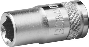 KRAFTOOL FLANK, 1/4″, 6 мм, торцовая головка (27815-06) 27815-06_z01