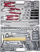 НИЗ ″АВТОМОБИЛИСТ-1″, 42 шт, 1/2″, набор слесарно-монтажного инструмента в пластиковом кейсе (27625-H42) 27625-H42