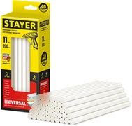 STAYER Universal, 11 х 200 мм, 40 шт, универсальные клеевые стержни, Professional (2-06821-T-S40) 2-06821-T-S40