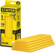 STAYER Yellow, жёлтые, 11 х 200 мм, 40 шт, клеевые стержни, Professional (2-06821-Y-S40) 2-06821-Y-S40